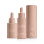 מארז סרום ויטמין C + סרום פנים + קרם לחות SPF