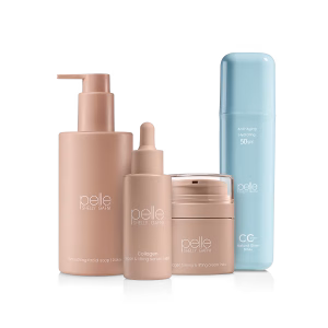 מארז קרם פנים + סרום פנים + סבון פנים + CC CREAM